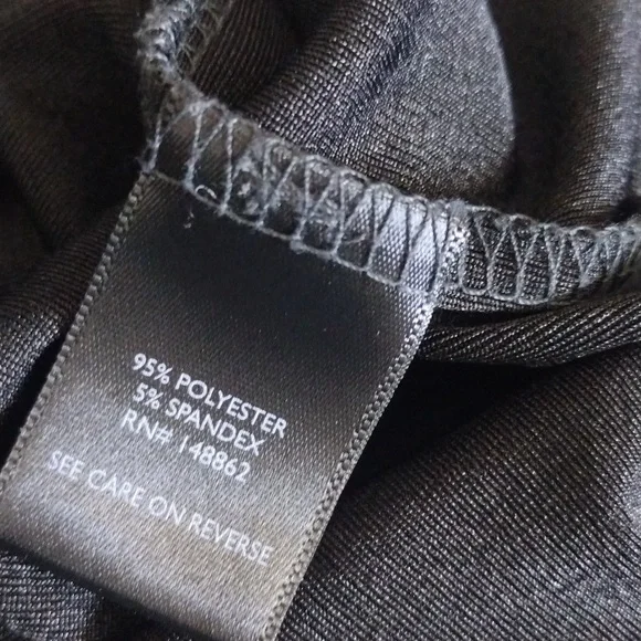 Torrid Liquid Knit Shimmering Black Off-Shoulder Top - Picture 5 of 5